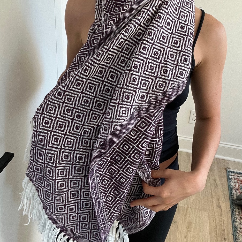 SCARF WINTER ALPACA PERU